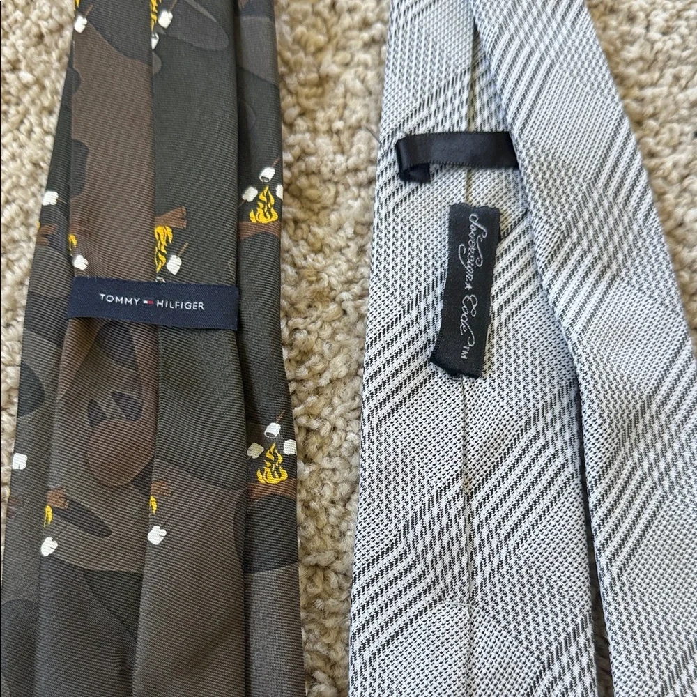 Nautica Kids Ties Set - Black, Gray, Blue, Yellow